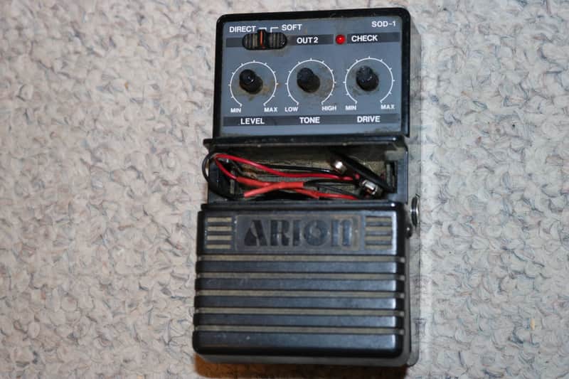 Vintage 1980s Arion Overdrive SOD1 Effects Pedal image 1