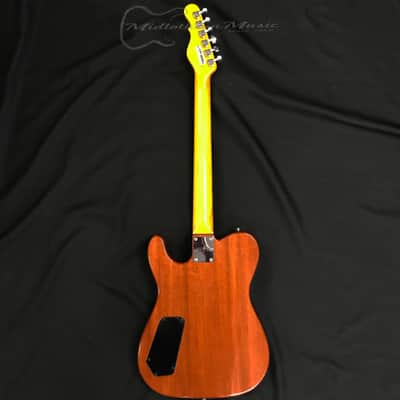 G&L USA ASAT Deluxe Flame Maple Top Natural Gloss Electric Guitar image 5