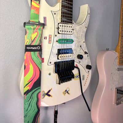 *UPGRADED* Ibanez RG250DX-WH Standard 2002 - White image 2