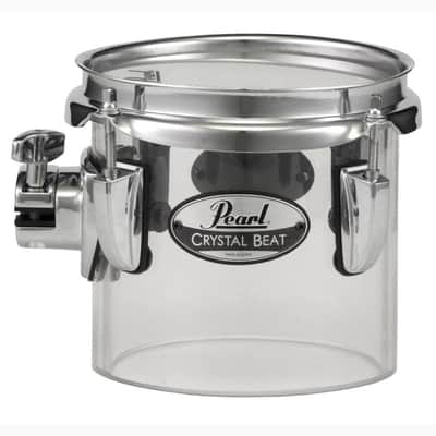 Pearl Crystal Beat 6"x5.5" Single-Headed Tom Ultra Clear image 1