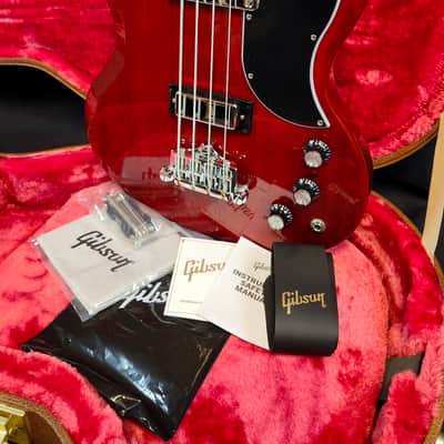 Gibson BASG00HCCH1 SG Standard Bass, Heritage Cherry, W/HSC image 4