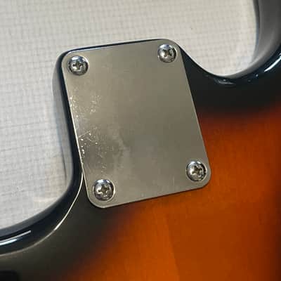 1993 MIM Fender Mexico 3TS Sunburst Stratocaster Guitar Body 6 Post Tremolo image 17