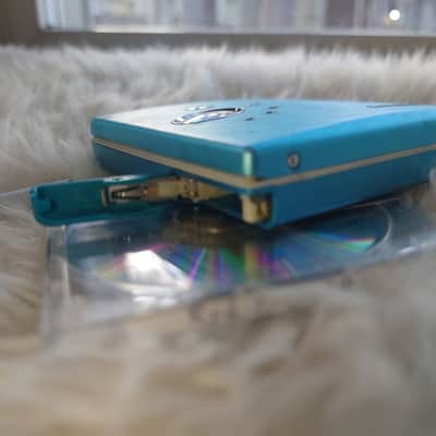 Working BLUE Sony MZ-E520 MD minidisc player mdlp unit only image 5