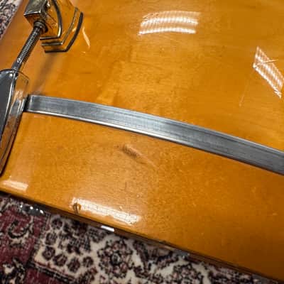 20" x 16" Yamaha Maple Custom MBD1020 Bassdrum Vintage Natural image 23