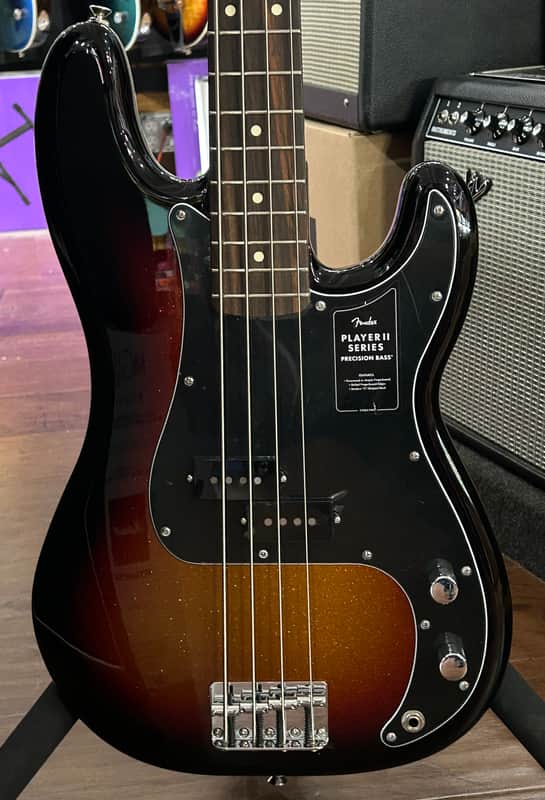 Fender  Limited Edition Player II Precision Bass  2025 - Sparkle 3-Color Sunburst / 9lbs. 4.0oz. #MX25053660 image 1