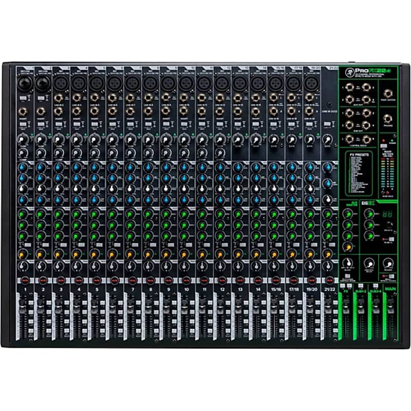 Mackie ProFX22v3 22-Channel Effects Mixer 2020 - Present - Dark Gray image 1