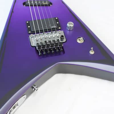 ESP E-II Alexi Ripped Sawtooth Purple Fade image 11