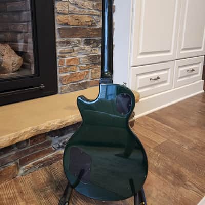 1999 Heritage H150 CM **RARE** One-Piece Maple Top Emerald Green image 6