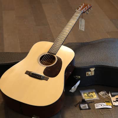Minty! 2019 Martin D-18 Authentic 1939 Dreadnought Acoustic Guitar Natural + OHSC image 1