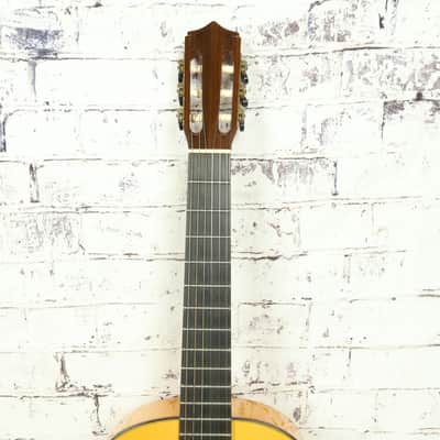 1997 LoPrinzi Natural Flamenco Guitar W/ Hard Shell Case image 3