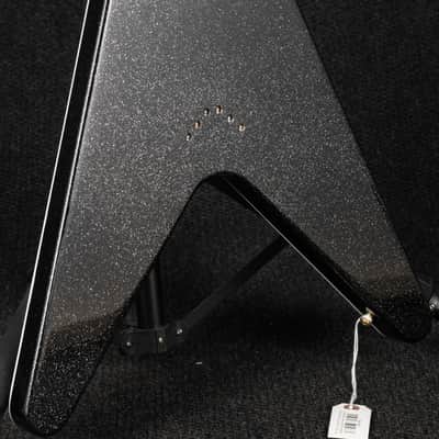 Gibson Custom Shop Flying V Custom - Ebony Sparkle image 10