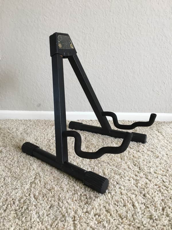 On-Stage GS7362B Standard Single A-Frame Guitar Stand image 1