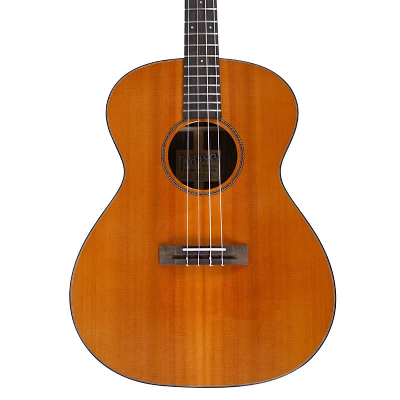 Pono BN4-4 Solid Cedar & Rosewood Nui Baritone Ukulele image 1