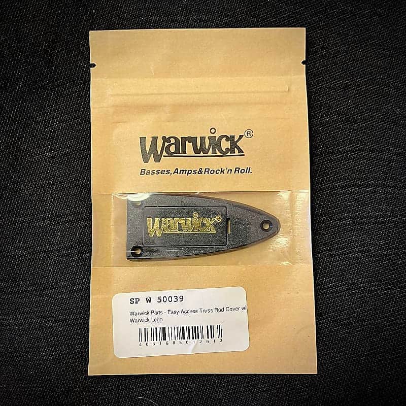 Warwick "Warwick" branded truss rod cover image 1