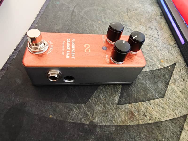 One Control Fluorescent Orange Amp in a Box Pedal image 1