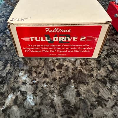 2019 Fulltone Full-Drive 2 V.2 Overdrive pedal, two drive stages, multiple modes image 12