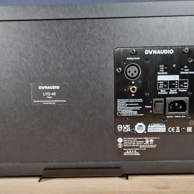 Dynaudio LYD 48 3-Way Active Studio Monitor (Right speaker only)- Black image 7