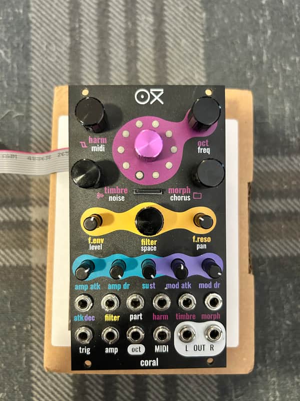 Oxi Instruments Coral – 8-Voice Polyphonic Eurorack Synth Module