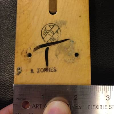 Fender Precision Bass Neck 1975 Maple 1 1/2" nut, "A" width (like jazz bass) image 16