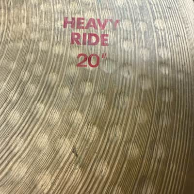 Paiste 20" 2002 Heavy Ride Cymbal - 2781g image 6
