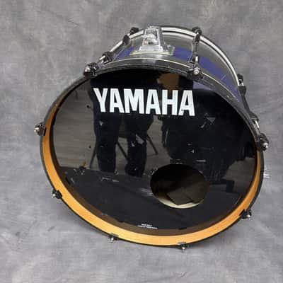 1980s-1990s Yamaha 4-Piece Drum Shell Pack with 22" Bass, 12" Tom, 13" Tom, and 16" Floor Tom image 8