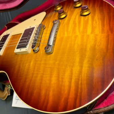 Gibson 1960 Reissue Les Paul V2 #001553 2020 - Tomato Soup Burst image 2