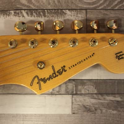 Fender Custom Shop LTD 70th Anniversary 1954 Hardtail Stratocaster DLX Closet Classic - Super/Super Faded Aged Shell Pink image 6