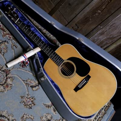 Martin D-76 Bicentennial Limited Edition Dreadnought 1975 - 1976 - Natural image 3