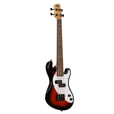 Mint NEW KALA SOLID BODY 4-STRING UBASS - TOBACCO BURST image 2