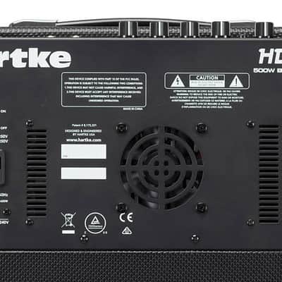 Hartke HD500 Bass Combo 2 x 10″ Drivers, 500 Watt Bass Amp image 2