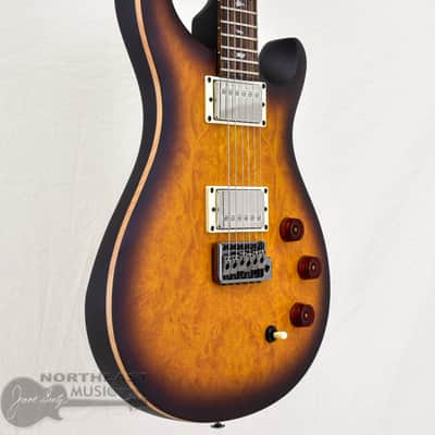 PRS SE Exotic Series DGT Laurel Burl - McCarty Tobacco Burst Satin (s/n: 9638) image 2