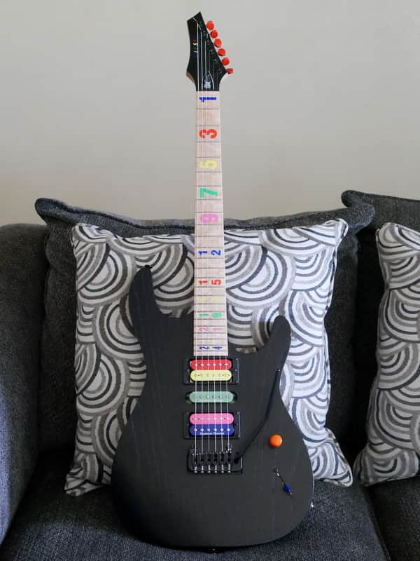 Kiesel JB24 Jason Becker Tribute Numbers 2017 Rawtone Black