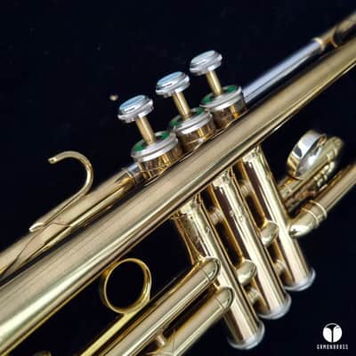 King Symphony DUAL BORE trumpet Sterling leadpipe GAMONBRASS case mouthpiece image 21