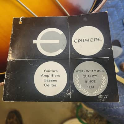 Epiphone Granada E444T 1962 - Never Played, Original Hangtag and Case image 25