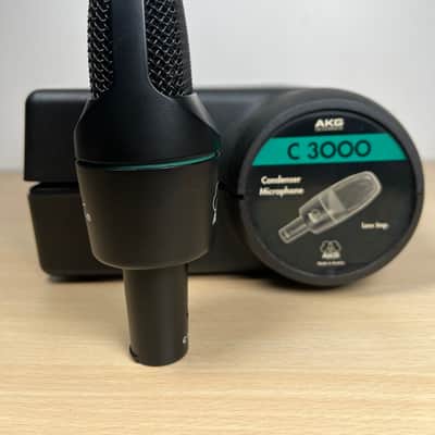 AKG C3000 High Performance Large-Diaphragm Condenser Microphone Mid 90s - Black image 9