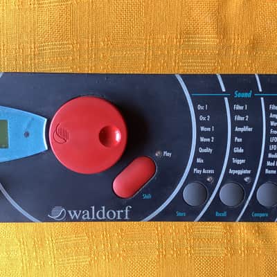Waldorf Microwave II Rackmount Wavetable Synthesizer 1997 - Black Bild 16
