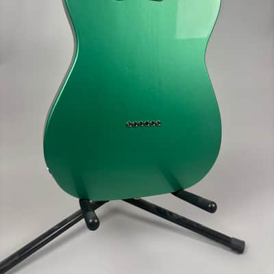 Brown Bear Guitars Featherweight Tele Inverness green metallic image 10