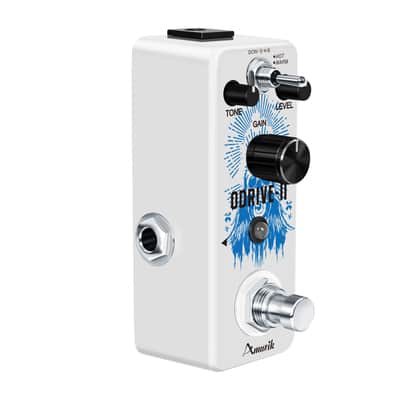 AMUZIK LEF-302B ODRIVE-II TS Overdrive Pedal Dual Warm/Hot Mode True Bypass Mini Metal Guitar Warm Drive Effect--Shipped from Irvine Warehouse in California by USPS image 5