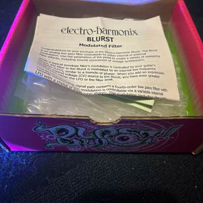 Electro-Harmonix Blurst Modulated Filter Pedal image 5