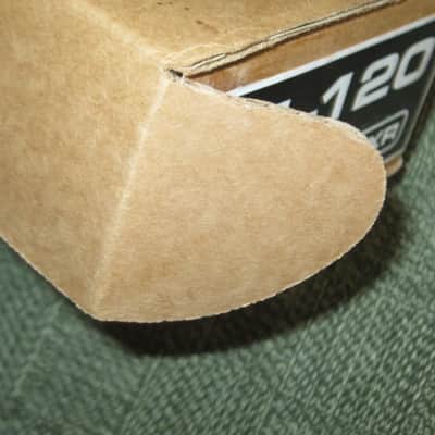 used MXR EMPTY Box and original Owner's Manual ONLY for Auto Q M120 pedal (NO pedal / NO other paperwork) late 1990s / early 2000s - BOX: brown cardboard // Owner's Manual: gloss quality paper image 21