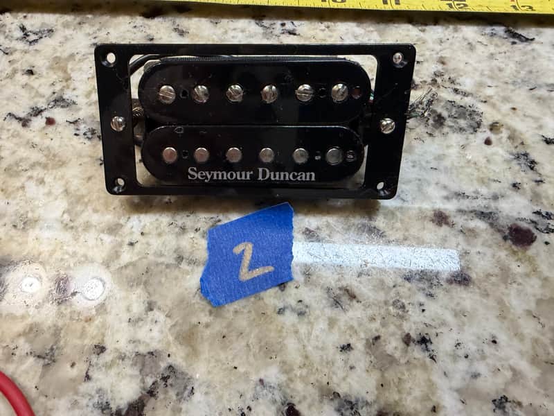 Seymour Duncan SH-6n Duncan Distortion Neck Humbucker 2010s - Black image 1