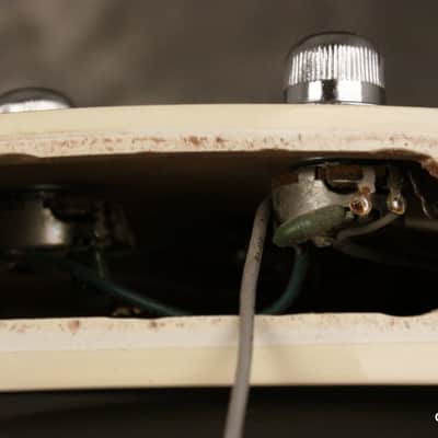 Mosrite GOSPEL GUITAR Hollowbody 1973 Gold-to-White Burst image 23