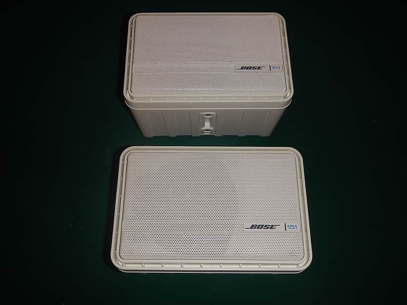 Bose 151 Indoor/Outdoor Environmental Speakers - 2 pairs in white image 1