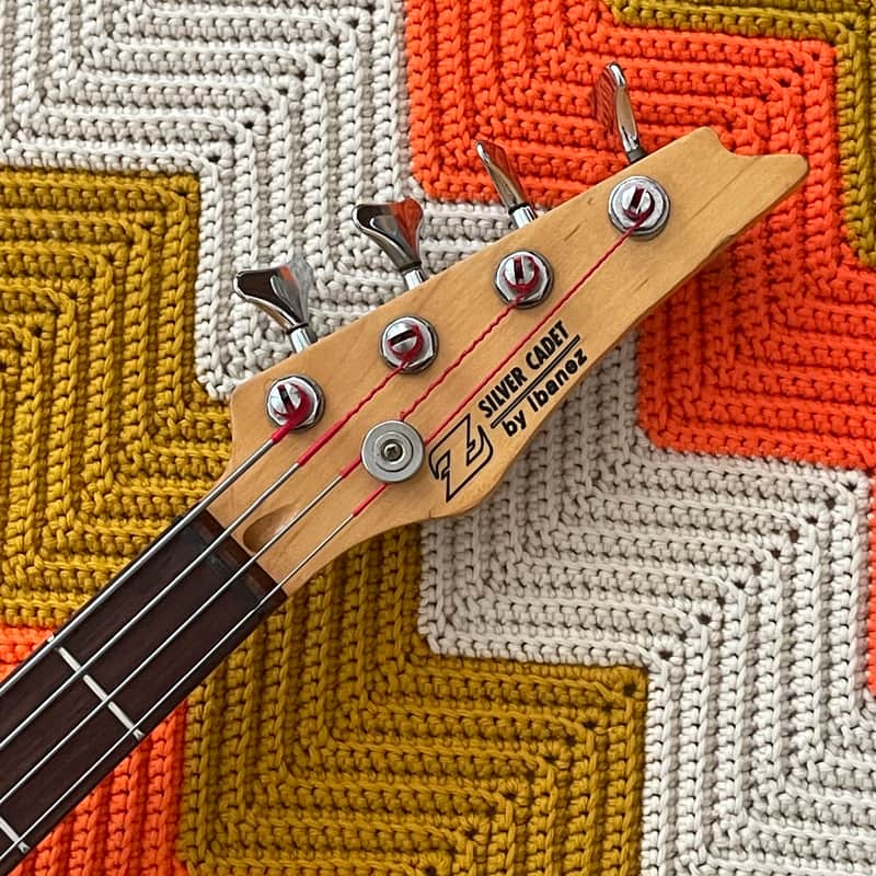 Ibanez Silver Cadet Bass - 1980's Made In Japan 🇯🇵! - Great Bass