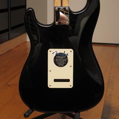 Fender Standard Stratocaster HSS, MIM Fat Strat 2004/2005 Black image 21