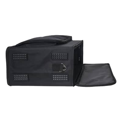 STRB-416B | Portable 4U Soft Rack Bag Case w/ 14" Rackable Depth, Plywood Frame, Padded Nylon, Shoulder Strap, Accessory Pocket image 6