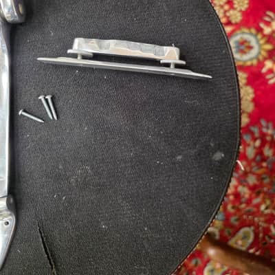 Bigsby B6 Vibrato Tailpiece w Original Floating Bridge 1960s 1970s image 4