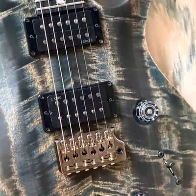 PRS 40th Anniversary Custom 24 Limited Edition - Mango Faded Whale Blue image 5