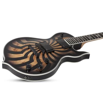 Wylde Audio ODIN GRAIL BUZZSAW-BCB Charcoal Burst Buzzsaw image 4