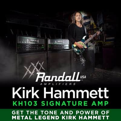 Randall KH103 Kirk Hammett Signature 3-Channel 120-Watt Guitar Amp Head image 4
